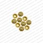 ECMANTCAP15-8mm-Dia-Round-Shape-Gold-Antique-Finish-Metal-Head-Cap-Flower-Design-1