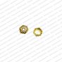 ECMANTCAP22-14mm-Dia-Round-Shape-Gold-Antique-Finish-Metal-Head-Cap-Flower-Design-2 V1