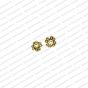 ECMANTCAP23-9mm-Dia-Round-Shape-Gold-Antique-Finish-Metal-Head-Cap-Flower-Design-1 V1