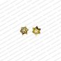 ECMANTCAP24-16mm-Dia-Round-Shape-Gold-Antique-Finish-Metal-Head-Cap-Flower-Design-3 V1