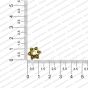 ECMANTCAP25-12mm-Dia-Round-Shape-Gold-Antique-Finish-Metal-Head-Cap-Flower-Design-4 RV