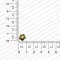 ECMANTCAP32-9mm-Dia-Round-Shape-Gold-Antique-Finish-Metal-Head-Cap-Flower-Design-2 RV
