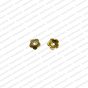 ECMANTCAP32-9mm-Dia-Round-Shape-Gold-Antique-Finish-Metal-Head-Cap-Flower-Design-2 V1