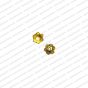 ECMANTCAP33-11mm-Dia-Round-Shape-Gold-Antique-Finish-Metal-Head-Cap-Flower-Design-2 V1