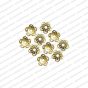 ECMANTCAP35-12mm-Dia-Round-Shape-Gold-Antique-Finish-Metal-Head-Cap-Flower-Design-6