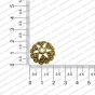 ECMANTCAP4-20mm-Dia-Round-Shape-Gold-Antique-Finish-Metal-Head-Cap-Flower-Design-1 RV