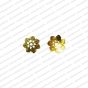 ECMANTCAP46-16mm-Dia-Round-Shape-Gold-Antique-Finish-Metal-Head-Cap-Flower-Design-4 V1