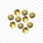 ECMANTCAP47-12mm-Dia-Round-Shape-Gold-Antique-Finish-Metal-Head-Cap-Flower-Design-8