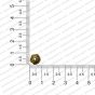ECMANTCAP51-9mm-Dia-Round-Shape-Gold-Antique-Finish-Metal-Head-Cap-Flower-Design-4 RV