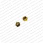 ECMANTCAP51-9mm-Dia-Round-Shape-Gold-Antique-Finish-Metal-Head-Cap-Flower-Design-4 V1