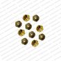 ECMANTCAP51-9mm-Dia-Round-Shape-Gold-Antique-Finish-Metal-Head-Cap-Flower-Design-4