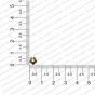 ECMANTCAP54-6mm-Dia-Round-Shape-Gold-Antique-Finish-Metal-Head-Cap-Flower-Design-2 RV