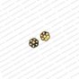 ECMANTCAP55-10mm-Dia-Round-Shape-Gold-Antique-Finish-Metal-Head-Cap-Design-12 V1