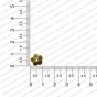ECMANTCAP57-10mm-Dia-Round-Shape-Gold-Antique-Finish-Metal-Head-Cap-Design-13 RV