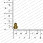 ECMANTCAP62-8mm-Dia-Cone-Shape-Gold-Antique-Finish-Metal-Head-Cap-Design-2 RV