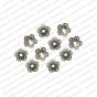 ECMANTCAP71-12mm-Dia-Round-Shape-Silver-Antique-Finish-Metal-Head-Cap-Flower-Design-10