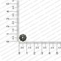 ECMANTCAP93-10mm-Dia-Round-Shape-Silver-Antique-Finish-Metal-Head-Cap-Design-22 RV