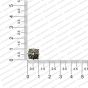 ECMANTCAP96-10mm-Dia-Round-Shape-Silver-Antique-Finish-Metal-Head-Cap-Design-24 RV