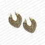 ECMANTCEB1-Leaf-Shape-Gold-Antique-Finish-Metal-Chandelier-Earring-Base-Design-1