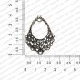 ECMANTCEB12-Leaf-Shape-Silver-Antique-Finish-Metal-Chandelier-Earring-Base-Design-5 RV