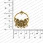 ECMANTCEB19-Round-Shape-Gold-Antique-Finish-Metal-Chandelier-Earring-Base-Design-8 RV