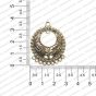 ECMANTCEB28-Round-Shape-Gold-Antique-Finish-Metal-Chandelier-Earring-Base-Design-10 RV