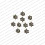 ECMANTCH106-Round-Shape-Metal-Antique-Finish-Silver-Charm-Flower-Design-5