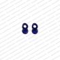 ECMANTCH121-Round-Shape-Acrylic-Shiny-Finish-Royal-Blue-Color-Ghungroo-Charm-Design-1 V1