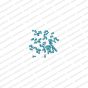 ECMANTCH122-Round-Shape-Acrylic-Shiny-Finish-Sky-Blue-Color-Ghungroo-Charm-Design-1