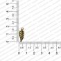 ECMANTCH13-Leaf-Shape-Metal-Antique-Finish-Gold-Charm-Design-4 RV