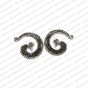 ECMANTCH141-Peacock-Shape-Metal-Antique-Finish-Silver-Charm-Design-2 V1