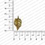 ECMANTCH18-Leaf-Shape-Metal-Antique-Finish-Gold-Charm-Design-9 RV