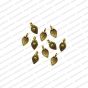 ECMANTCH2-Tear-Drop-Shape-Metal-Antique-Finish-Gold-Charm-Design-1