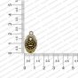 ECMANTCH23-Oval-Shape-Metal-Antique-Finish-Gold-Charm-Buddha-Face-Design-1 RV