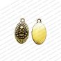 ECMANTCH23-Oval-Shape-Metal-Antique-Finish-Gold-Charm-Buddha-Face-Design-1 V1