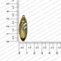 ECMANTCH30-Oval-Shape-Metal-Antique-Finish-Gold-Charm-Design-1 RV