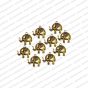 ECMANTCH7-Elephant-Shape-Metal-Antique-Finish-Gold-Charm-Design-4