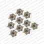 ECMANTCONN24--Round-Shape-Metal-Antique-Finish-Silver-Connector-Flower-Design-3