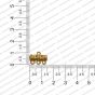 ECMANTCONN8-Rectangle-Shape-3-Hole-Metal-Micro-Plated-Finish-Gold-Connector-Design-2 RV