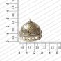 ECMANTJB10-Dome-Shape-Metal-Antique-Finish-Silver-Jhumka-Base-Design-6 RV