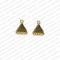 ECMANTJB115-Triangular-Pyramid-Shape-Metal-Antique-Finish-Gold-Jhumka-Base-Design-1