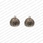 ECMANTJB147-Dome-Shape-Metal-Antique-Finish-Silver-Jhumka-Base-Design-89