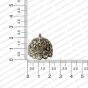 ECMANTJB24-Dome-Shape-Metal-Antique-Finish-Silver-Jhumka-Base-Design-19 RV