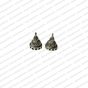 ECMANTJB34-Cone-Shape-Metal-Antique-Finish-Silver-Jhumka-Base-Design-4