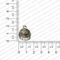 ECMANTJB58-Dome-Shape-Metal-Antique-Finish-Silver-Jhumka-Base-Design-46 RV