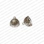 ECMANTJB7-Dome-Shape-Metal-Antique-Finish-Silver-Jhumka-Base-Design-3 V1