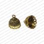 ECMANTJB76-Dome-Shape-Metal-Antique-Finish-Gold-Jhumka-Base-Design-58 V1