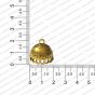 ECMANTJB88-Dome-Shape-Metal-Antique-Finish-Gold-Jhumka-Base-Design-3 RV