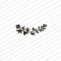 ECMANTPEN119-Half-Moon-Shape-Metal-Antique-Finish-Silver-Color-Pendant-Leaf-Design-1