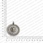 ECMANTPEN18-Round-Shape-Metal-Antique-Finish-Silver-Color-Buddha-Face-Pendant-Design-1 RV